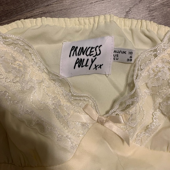 Princess Polly old school love crop top - Picture 3 of 4